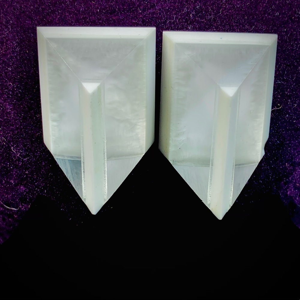Retro lucite earrings